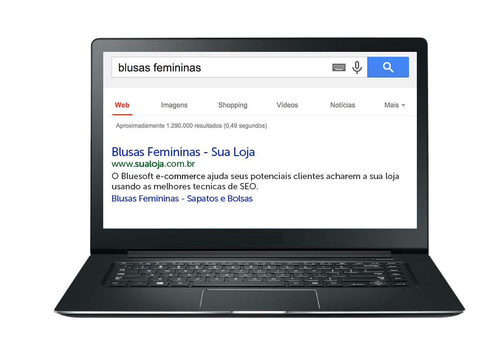 Comece a vender hoje com o<br> Bluesoft e-commerce!