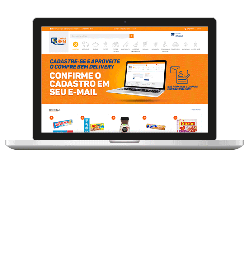 E-COMMERCE PARA SUPERMERCADO